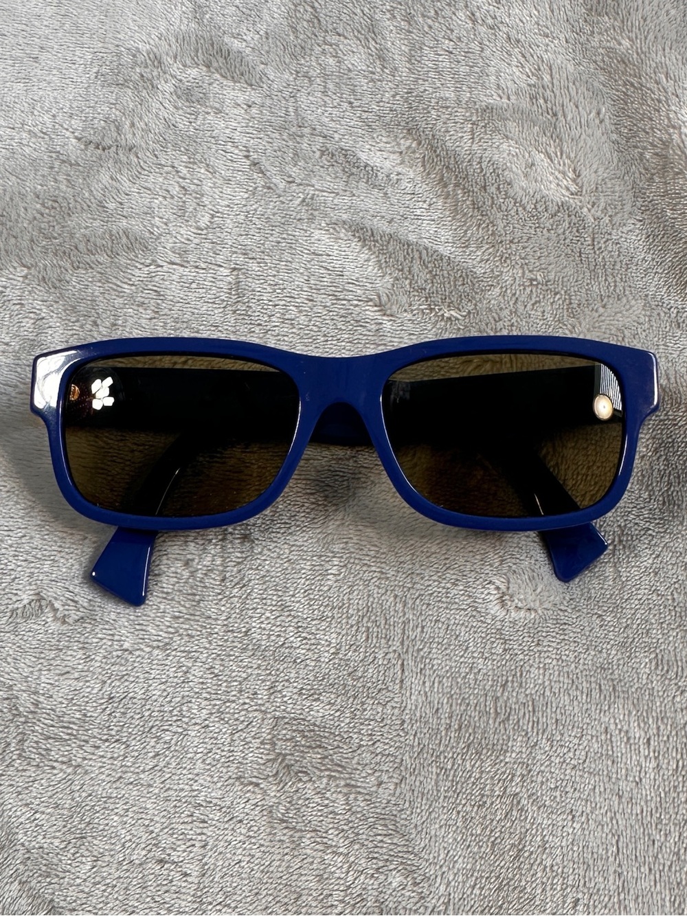 Gucci GG1175SK Blue Acetate Square Wayfarer Glasses - FRAMES ONLY AS IS